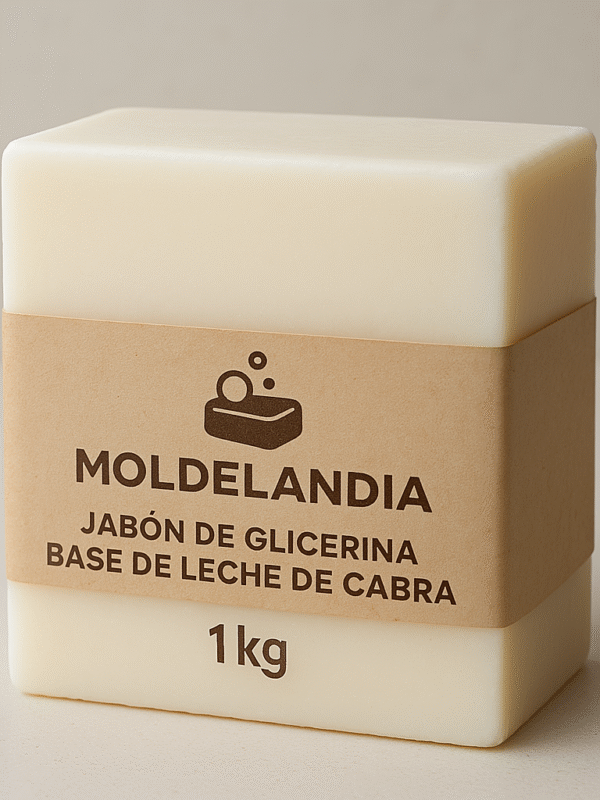 Jabón de Glasear Base de Leche de Cabra